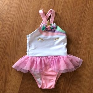 Unicorn Swimsuit Tutu Toddler One Piece